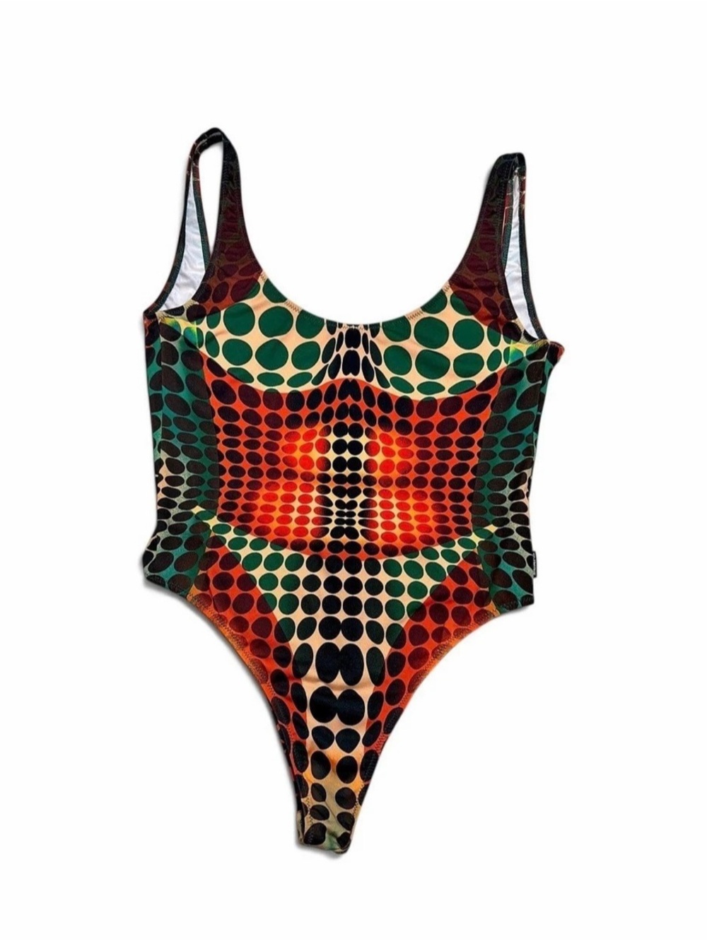 Jean Paul Gaultier Re-edition printed swimsuit